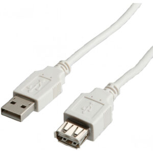 S3112-250 USB2.0 Cable A-A M/F beige  1.8m
