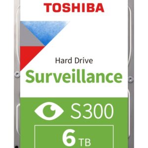 HDD 3.5“ 6TB Toshiba S300 Surveillance SATA3 256MB 24/7 operation