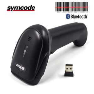 BarCode Scanner Symcode MJ-6709B 1D Laser Bluetooth Black with Stand