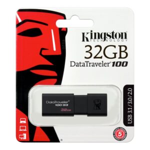 Kingston 32GB 100 G3 USB 3.0 DataTraveler (DT100G3/32GB)