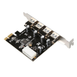 CONVERTOR PCI-X TO 4 X USB 3.0 BLACK DIEWU TXB048 VL805