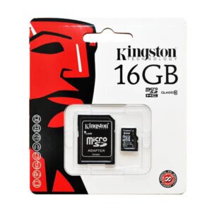 Kingston 16GB microSDHC Class 4 w/SD Adapter