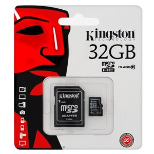 мемориска картичка Kingston 32GB microSDHC Class 10 w/SD Adapter