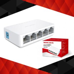 Mercusys MS105 5-port 10/100M mini Desktop Switch