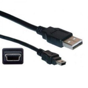 1.5m USB Mini 5p Male to USB Type A cable