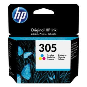 HP 305 Tri-Color Original Ink Cartridge