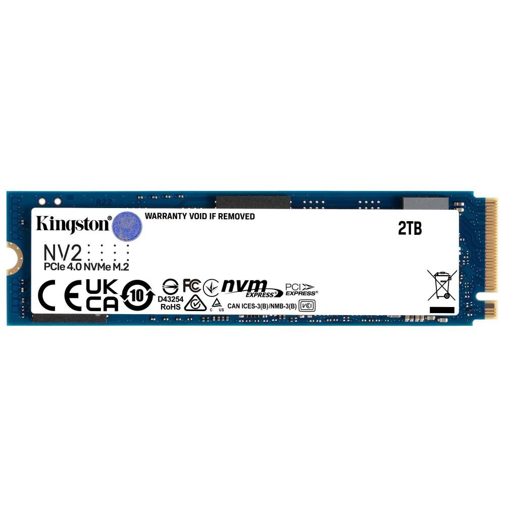 Kingston 2000GB NV2 NVMe PCIe SSD Kingston 2000GB NV2 NVMe PCIe SSD