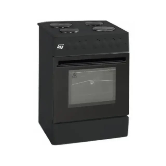 Електричен шпорет со капак 60x60цм ST ESH60BHK Superior Technology црн Електричен шпорет со капак 60x60цм ST ESH60BHK Superior Technology црн