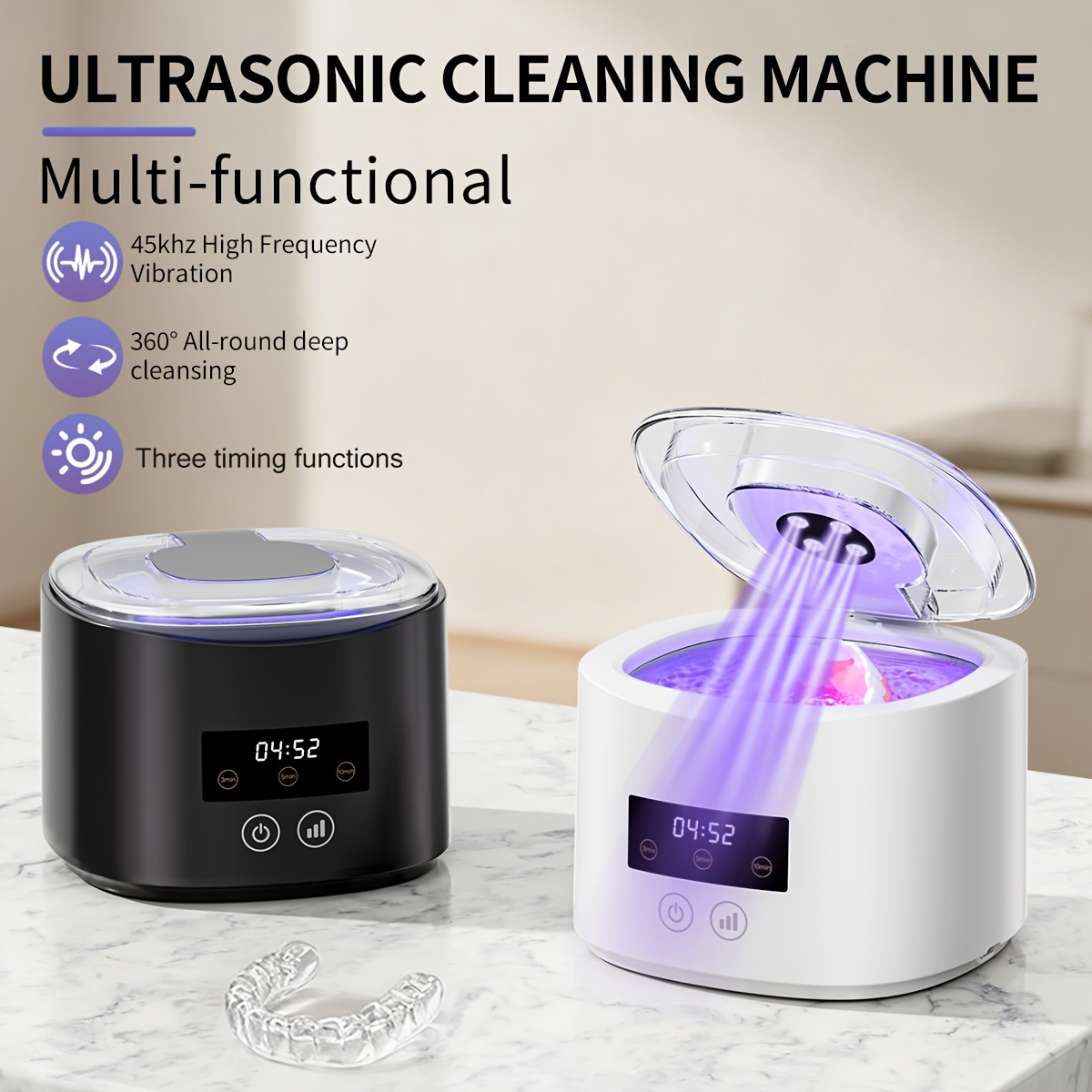 Ултрасоничен чистач Nitro NHOME-00001 360 All Round Ultrasonic Cleaning Ултрасоничен чистач Nitro NHOME-00001 360 All Round Ultrasonic Cleaning
